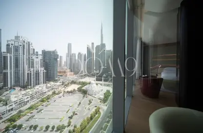 صورة لـ مبنى خارجي شقة - غرفة نوم - 1 حمام للايجار في برج أوبوس - الخليج التجاري - دبي ، صورة رقم 1