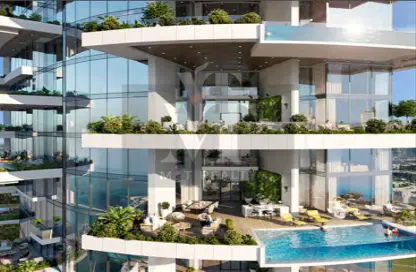 Apartment - 2 Bedrooms - 3 Bathrooms for sale in Cavalli Casa Tower - Dubai Media City - Dubai