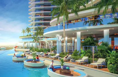 Apartment - Studio - 1 Bathroom for sale in Oceanz 3 - Oceanz by Danube - Maritime City - Dubai