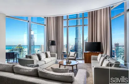 Apartment - 5 Bedrooms - 6 Bathrooms for rent in Vida Residence Downtown - Downtown Dubai - Dubai