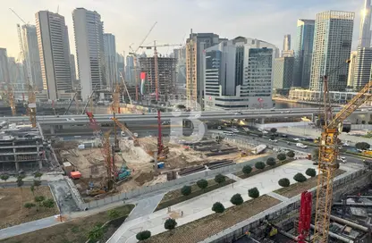 شقة - 1 حمام للايجار في برج سفير 2 - ابراج سفير - الخليج التجاري - دبي