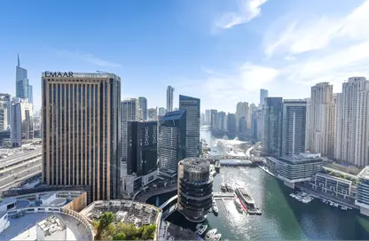 Apartment - Studio - 1 Bathroom for rent in JW Marriott Hotel Marina - Dubai Marina - Dubai