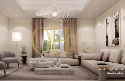 Living Room image for: Villa - 3 Bedrooms - 5 Bathrooms for sale in Fay Al Reeman II - Al Shamkha - Abu Dhabi, Image 1