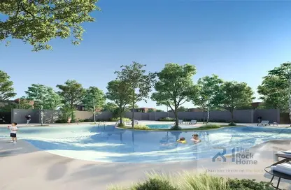 صورة لـ حوض سباحة فيلا - 6 غرف نوم للبيع في سيكويا - مسار - تلال سيتي - الشارقة ، صورة رقم 1