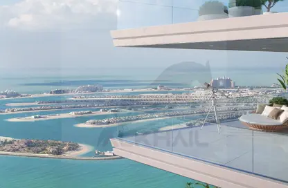 Apartment - 2 Bedrooms - 2 Bathrooms for sale in Seapoint - EMAAR Beachfront - Dubai Harbour - Dubai