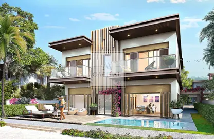 Townhouse - 4 Bedrooms - 3 Bathrooms for sale in Nice - Damac Lagoons - Dubai