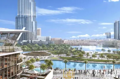 صورة لـ حوض سباحة شقة - 2 غرف نوم - 3 حمامات للبيع في جراندي - منطقة دار الأوبرا - دبي وسط المدينة - دبي ، صورة رقم 1