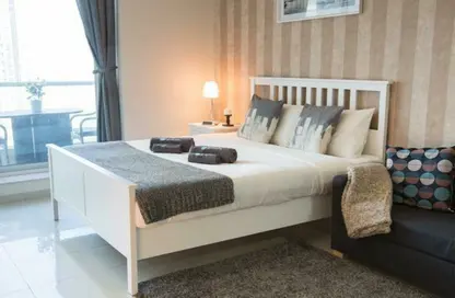 Apartment - 1 Bathroom for rent in Botanica Tower - Dubai Marina - Dubai