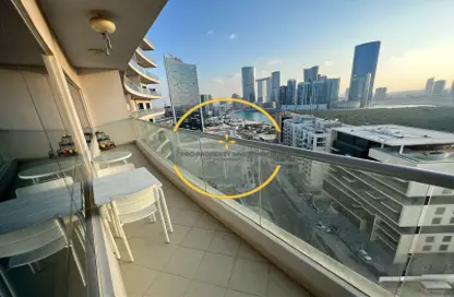 Apartment - 1 Bedroom - 2 Bathrooms for rent in Oceanscape - Shams Abu Dhabi - Al Reem Island - Abu Dhabi