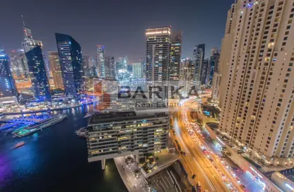 شقة - غرفة نوم - 1 حمام للايجار في باي سنترال غرب - باي سنترال - دبي مارينا - دبي