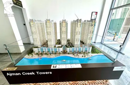 Apartment - 1 Bedroom - 2 Bathrooms for sale in Ajman Creek Towers - Al Rashidiya 1 - Al Rashidiya - Ajman