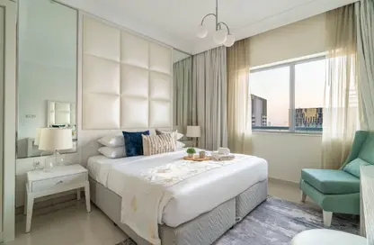 Apartment - 1 Bedroom - 2 Bathrooms for rent in DAMAC Maison Dubai Mall Street (The Signature) - Burj Khalifa Area - Downtown Dubai - Dubai