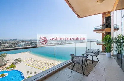 Apartment - 1 Bedroom - 2 Bathrooms for rent in Tanzanite - Tiara Residences - Palm Jumeirah - Dubai