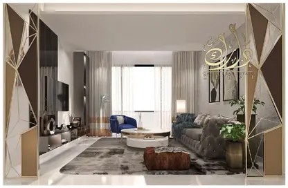 Living Room image for: Shop - Studio - 1 Bathroom for sale in Gemz by Danube - Al Furjan - Dubai, Image 1