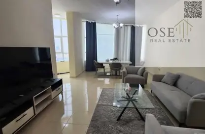 Apartment - 2 Bedrooms - 2 Bathrooms for sale in Orient Tower 2 - Orient Towers - Al Bustan - Ajman