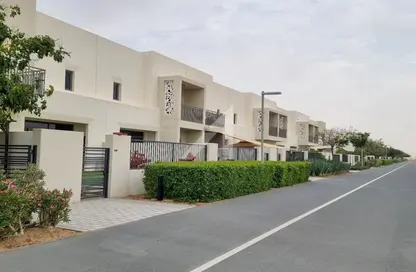Outdoor House image for: Villa - 4 Bedrooms - 4 Bathrooms for rent in Noor Townhouses - Town Square - Dubai, Image 1