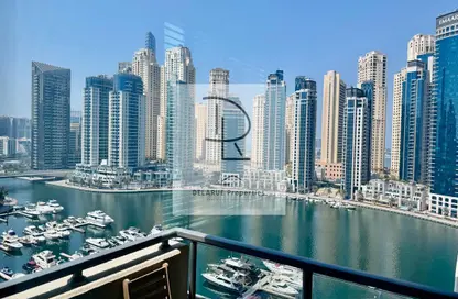 شقة - غرفة نوم - 1 حمام للايجار في المجرة 2 - المجرة - دبي مارينا - دبي