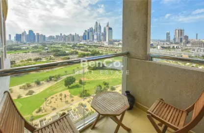 شقة - غرفة نوم - 1 حمام للايجار في جولف تاورز - أبراج الجولف - ذا فيوز - دبي