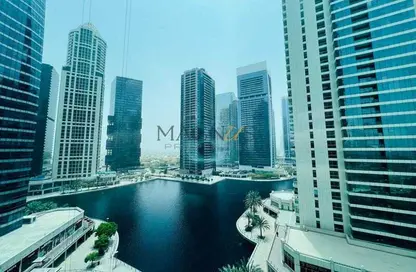 شقة - 1 حمام للايجار في خور الجميرا 1 - (JLT) مجمع X - أبراج بحيرة الجميرا - دبي