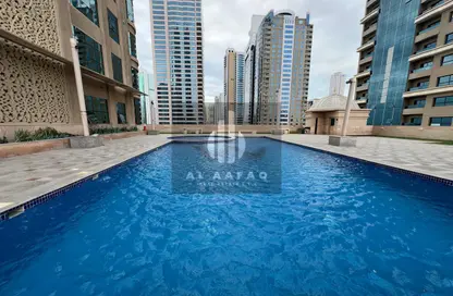 Apartment - 2 Bedrooms - 3 Bathrooms for rent in Zubaidi Building - Al Taawun - Sharjah