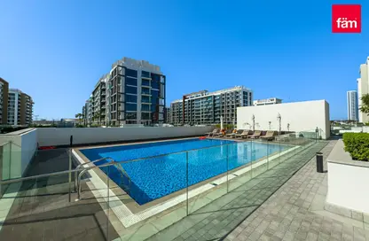 Apartment - Studio - 1 Bathroom for rent in Azizi Riviera Reve - Meydan One - Meydan - Dubai
