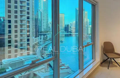 شقة - 2 غرف نوم - 3 حمامات للايجار في برج دلفين - مارينا بروموناد - دبي مارينا - دبي