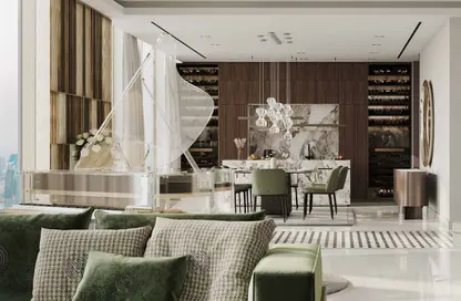 Apartment - 2 Bedrooms - 4 Bathrooms for sale in Aeternitas Tower - Dubai Marina - Dubai