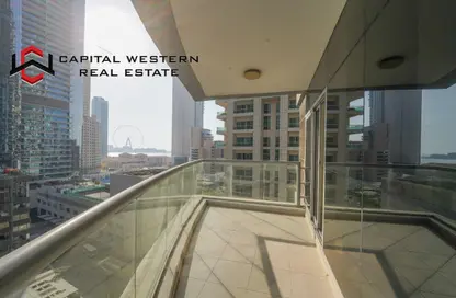 Apartment - 2 Bedrooms - 3 Bathrooms for rent in Skyview Tower - Dubai Marina - Dubai