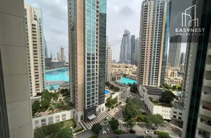 شقة - 2 غرف نوم - 2 حمامات للايجار في مرتفعات بوليفارد برج 2 - مرتفعات بوليفارد - وسط مدينة دبي - دبي