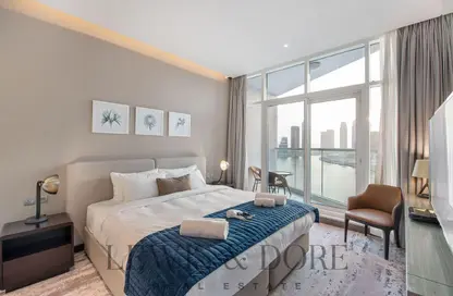 Apartment - Studio - 1 Bathroom for rent in Damac Maison Prive A - Damac Maison Prive - Business Bay - Dubai