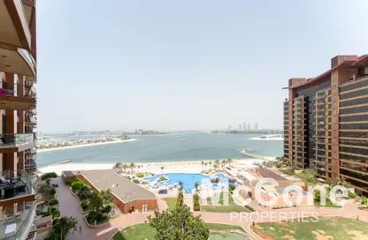 Apartment - 1 Bedroom - 2 Bathrooms for rent in Ruby - Tiara Residences - Palm Jumeirah - Dubai