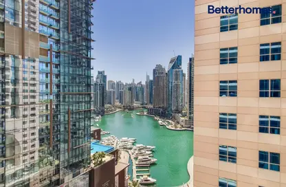 صورة لـ منظر مائي. شقة - 2 غرف نوم - 3 حمامات للبيع في تاج الإمارات - دبي مارينا - دبي ، صورة رقم 1