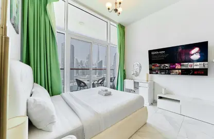 Apartment - Studio - 1 Bathroom for rent in Millennium Binghatti Residences - Business Bay - Dubai