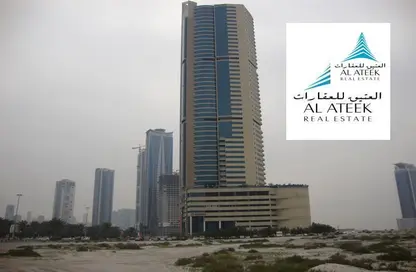 Apartment - 2 Bedrooms - 2 Bathrooms for rent in Al Sondos Tower - Al Khan Lagoon - Al Khan - Sharjah