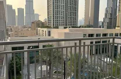 شقة - 1 حمام للايجار في بوديوم برج فيوز - برج فيوز - دبي وسط المدينة - دبي