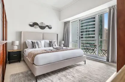 Apartment - Studio - 1 Bathroom for rent in Lake Terrace - JLT Cluster D - Jumeirah Lake Towers - Dubai