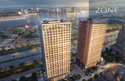 شقة - 2 غرف نوم - 3 حمامات للبيع في بن غاطي مونلايت - الجداف - دبي