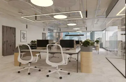 Full Floor - Studio - 6 Bathrooms for rent in Indigo Icon - JLT Cluster F - Jumeirah Lake Towers - Dubai