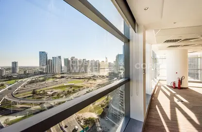 صورة لـ شرفة مكتب - استوديو للايجار في برج شذى - مدينة دبي الإعلامية - دبي ، صورة رقم 1
