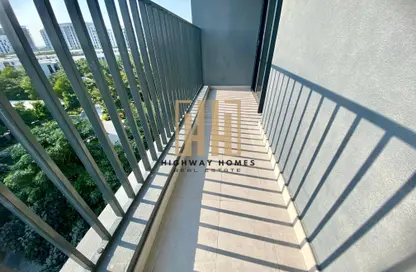 Apartment - 1 Bedroom - 2 Bathrooms for rent in Areej Apartments - Aljada - Sharjah