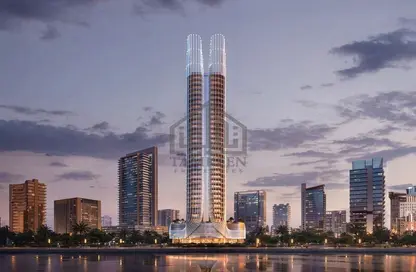 شقة - غرفة نوم - 2 حمامات للبيع في بن غاطي سكاي هول - الخليج التجاري - دبي