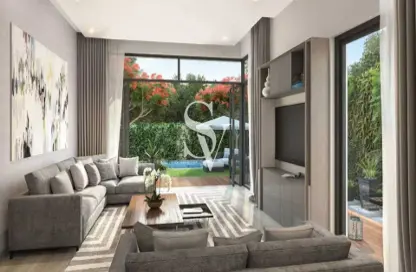 Living Room image for: Villa - 6 Bedrooms - 7 Bathrooms for sale in Sobha Hartland - Mohammed Bin Rashid City - Dubai, Image 1
