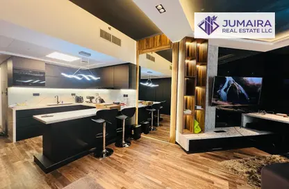 Kitchen image for: Apartment - 1 Bathroom for sale in Yakout - Bab Al Bahar - Al Marjan Island - Ras Al Khaimah, Image 1