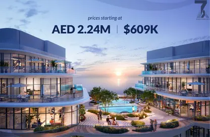 Apartment - 1 Bedroom - 2 Bathrooms for sale in Aqua Arc - Al Marjan Island - Ras Al Khaimah