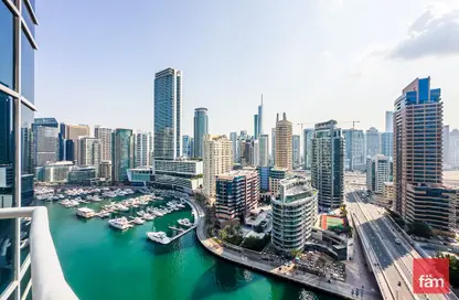 Apartment - 3 Bedrooms - 4 Bathrooms for sale in Marina Wharf 2 - Marina Wharf - Dubai Marina - Dubai
