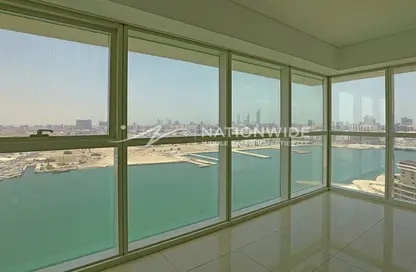 Apartment - 3 Bedrooms - 4 Bathrooms for rent in RAK Tower - Marina Square - Al Reem Island - Abu Dhabi
