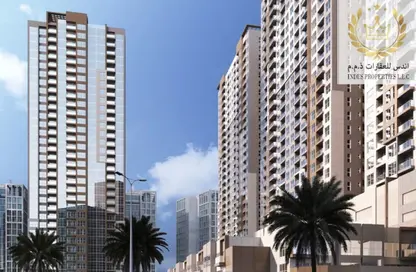 Apartment - 1 Bedroom - 2 Bathrooms for sale in Ajman One Tower 2 - Ajman One - Ajman Downtown - Ajman