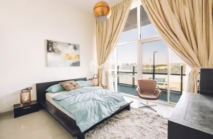 صورة لـ غرفة- غرفة النوم شقة - 2 غرف نوم - 3 حمامات للبيع في مساكن لامار - برج السيف - شاطئ الراحة - أبوظبي ، صورة رقم 1