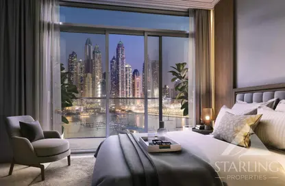 Townhouse - 3 Bedrooms - 4 Bathrooms for sale in Palace Beach Residence - EMAAR Beachfront - Dubai Harbour - Dubai