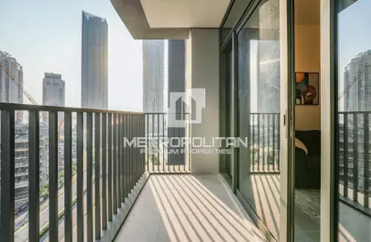 صورة لـ شرفة شقة - غرفة نوم - 1 حمام للايجار في كريك ايدج تاور 2 - كريك إيدج - ميناء خور دبي (ذا لاجونز) - دبي ، صورة رقم 1